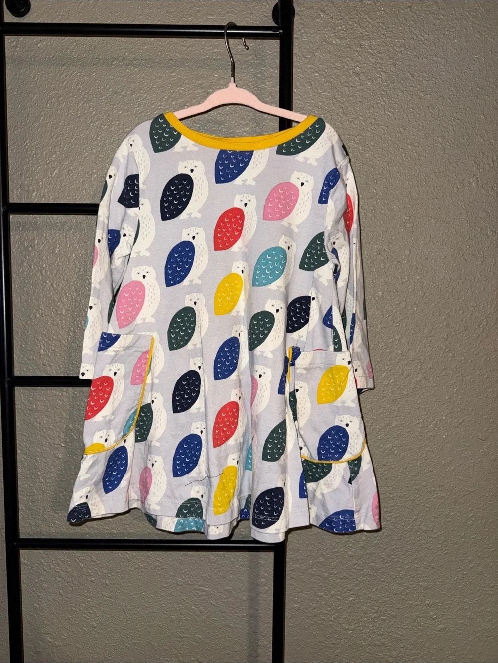 Mini Boden Dress W/ Owls